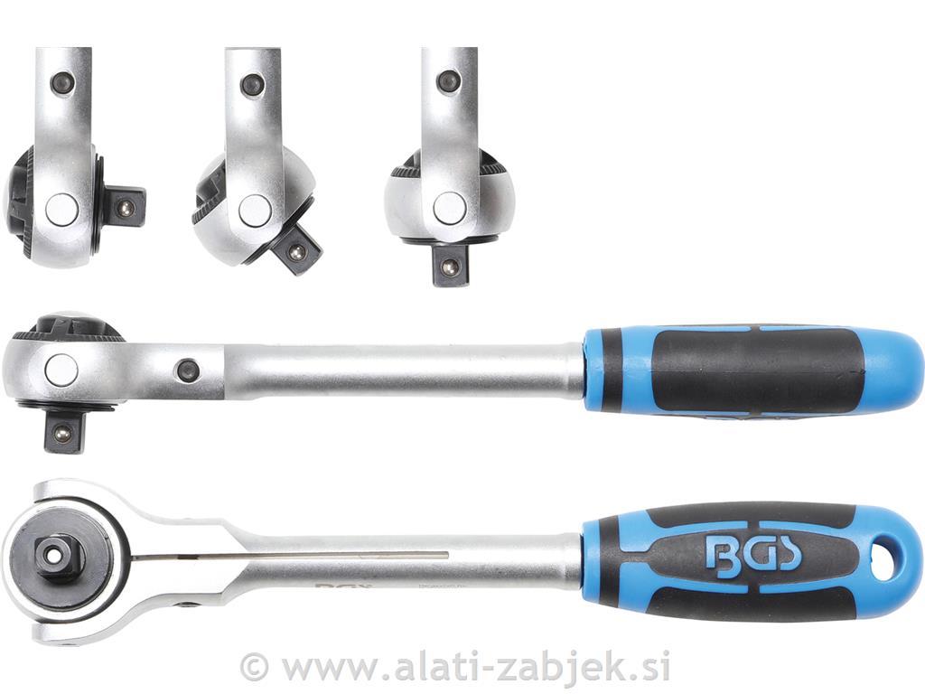 Račna z gibljivo glavo 3/8" BGS TECHNIC