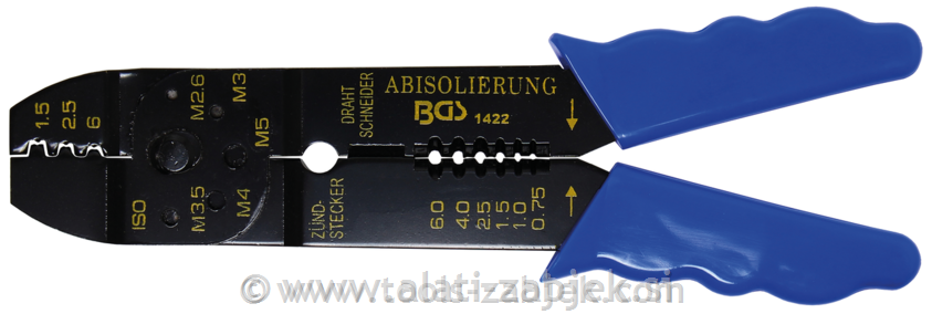 Kliješta za kabelske završetke 200 mm BGS TECHNIC