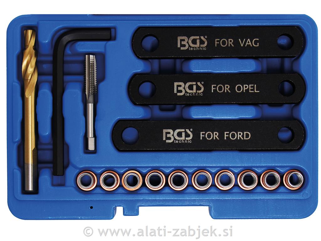 Komplet za popravljanje kočnica, M9x1.25 BGS TECHNIC