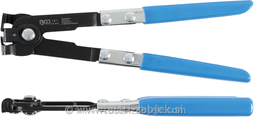 Kliješta za obujmice spojki 235 mm BGS TECHNIC