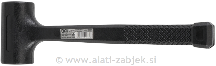 Gumeni čekić za zaštitom od odbijanja O50 mm 850g BGS TECHNIC
