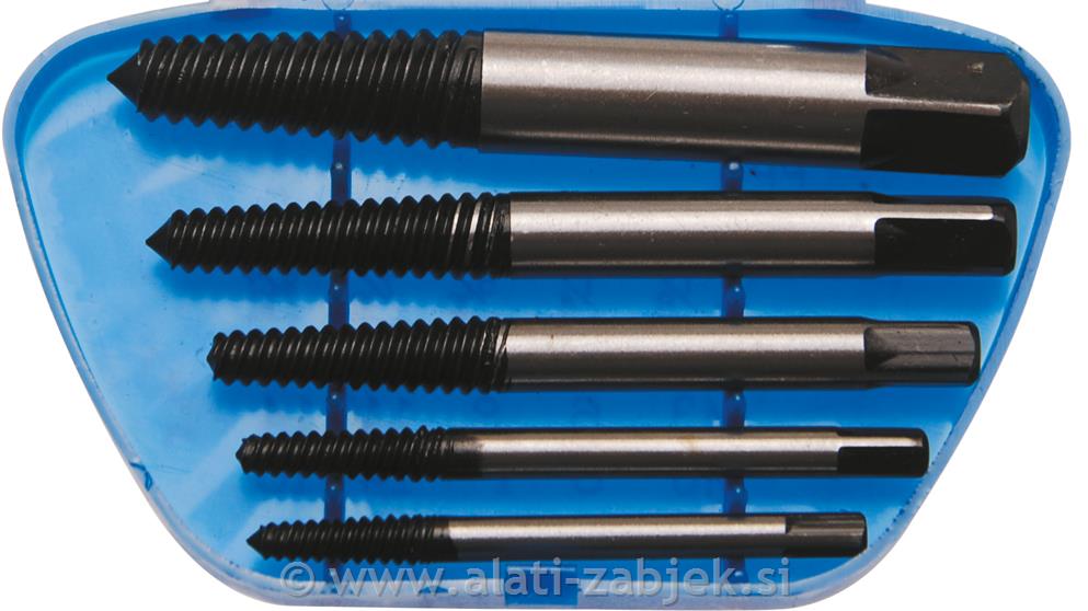 Set za uklanjanje slomljenih vijaka i čepova BGS TECHNIC