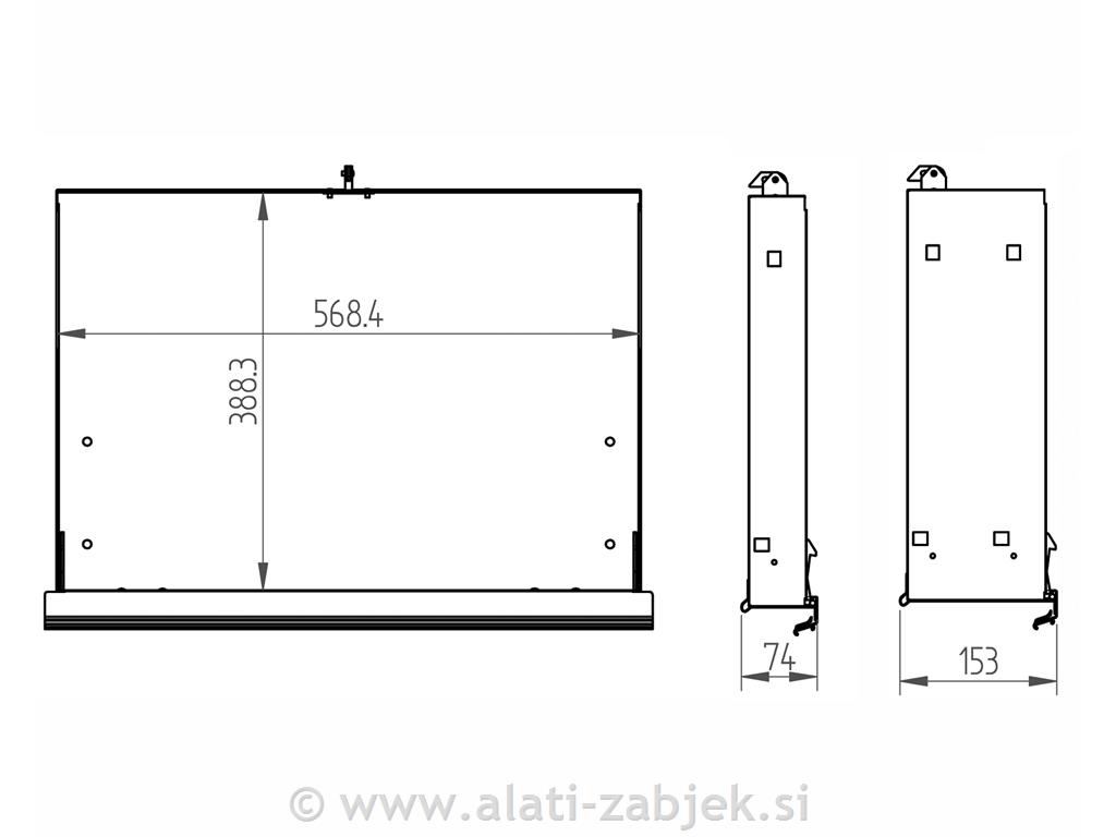 Kolica za alat sa 7 ladica BGS TECHNIC