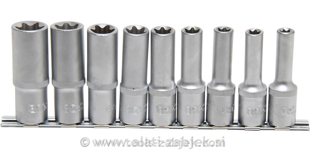 Set nasadnih ključeva E-star E10-E24 BGS TECHNIC