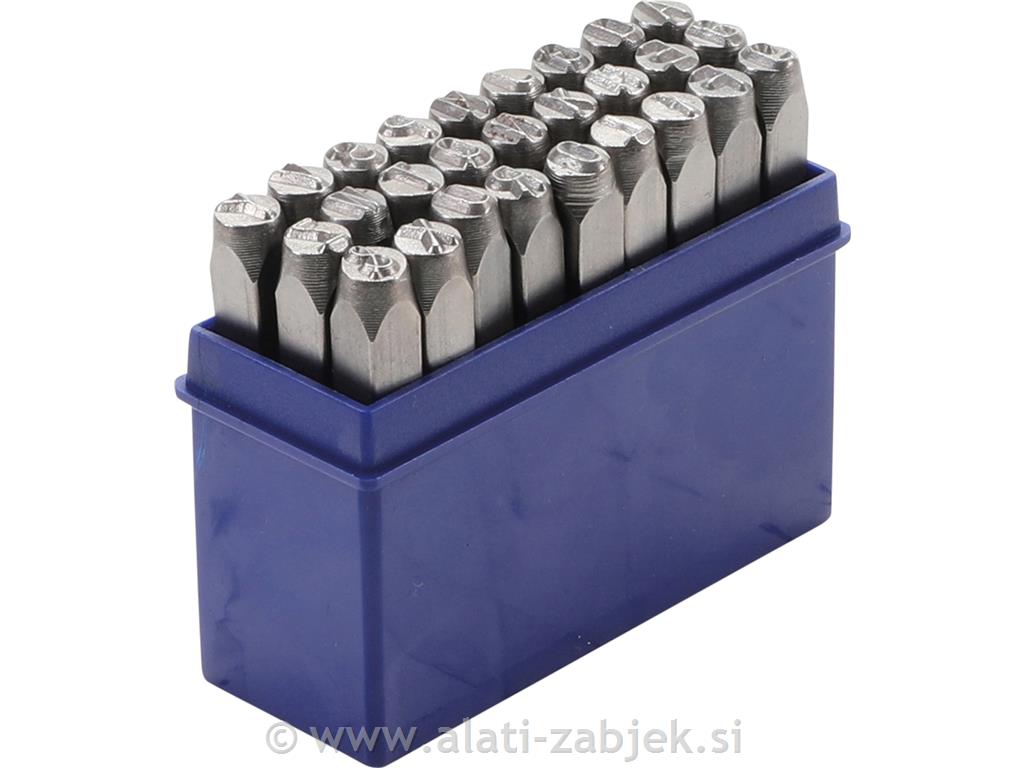 Set črk za označevanje 6mm BGS TECHNIC