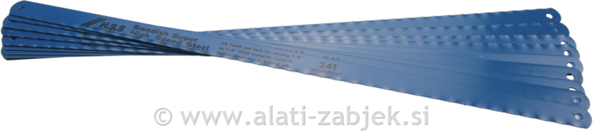 10-dijelni set oštrica za pilu 13 x 300mm BGS TECHNIC