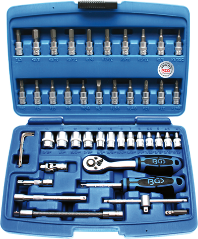 46-dijelni komplet nasadnih ključeva 1/4" BGS TECHNIC