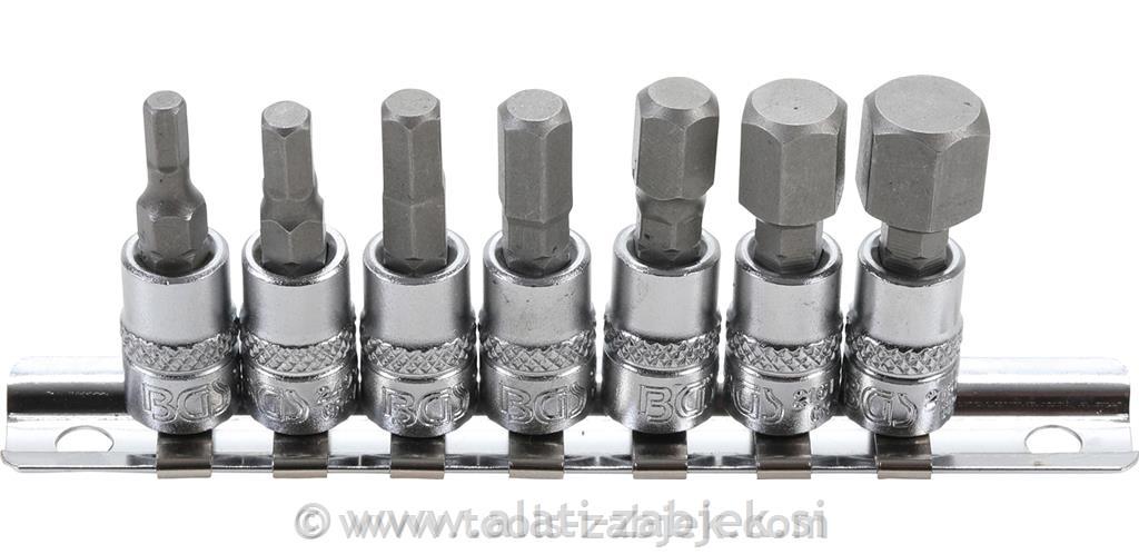 Set 6-kutnih držač bitova 1/4" BGS TECHNIC