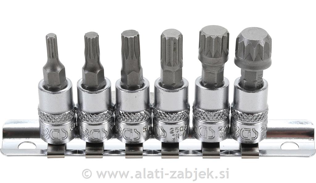 Set nasadnih ključeva M4-M12 1/4" BGS TECHNIC
