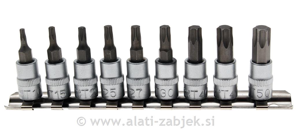 Set nasadnih ključeva 1/4" T10-T50 BGS TECHNIC