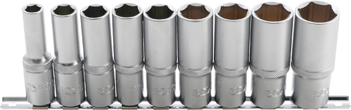 9-dijelni set dugi nasadnih ključeva 1/2" 10 - 24 mm BGS TECHNIC