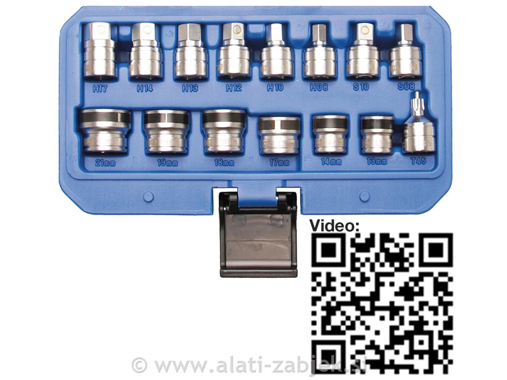 Magnetni nasadni ključevi za čepove za ulje BGS TECHNIC