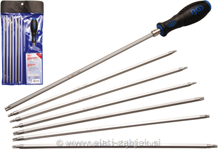 Odvijač sa zamjenjivim oštricama TORX BGS TECHNIC