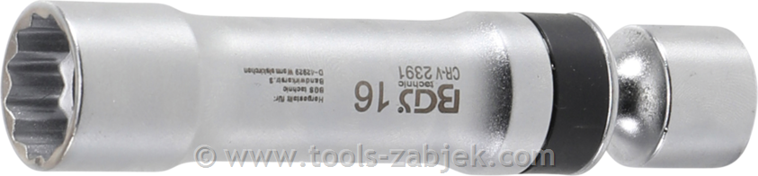 12-pinski priključak svjećice za paljenje s oprugom za pričvršćivanje 3/8" 14 mm BGS TECHNIC