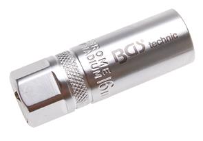 Ključ za svjećicu, 16 mm, s oprugom za pričvršćivanje BGS TECHNIC