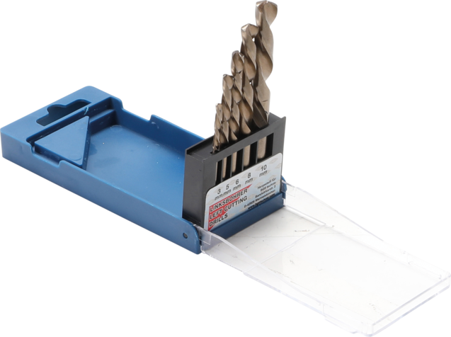 5-dijelni set HSS svrdala, lijevi BGS TECHNIC