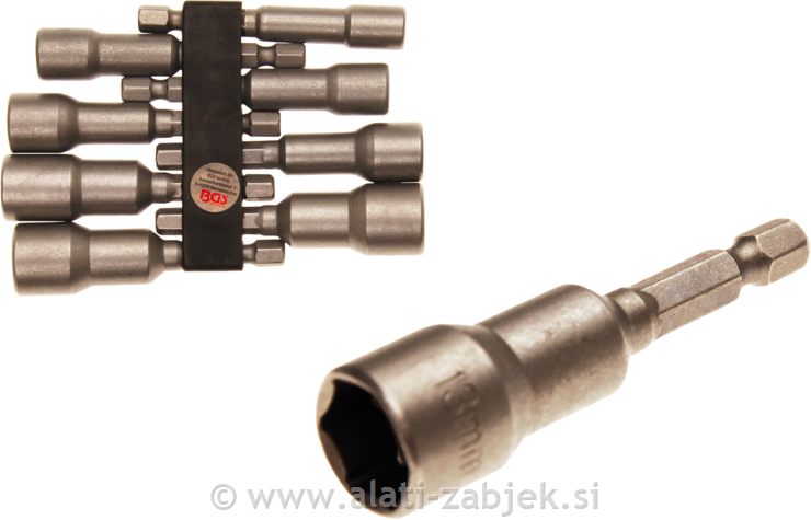 Set hexagon ključeva 1/4" 6 - 13 mm BGS TECHNIC