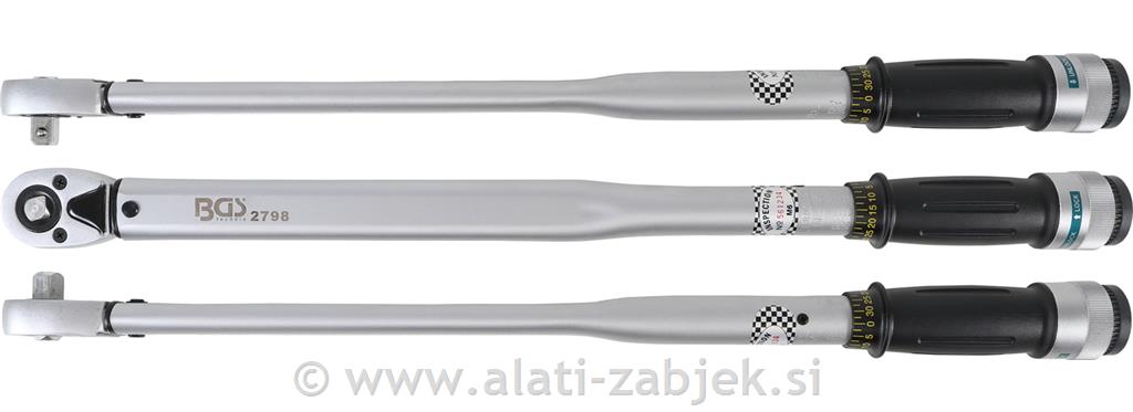 Moment ključ za lijevo i desno upravljanje 1/2" 70 - 350 Nm BGS TECHNIC