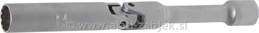 Produženi fleksibilni nasadni ključ 3/8" BGS TECHNIC