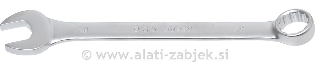 Kombinirani ključ - saten kromirani BGS TECHNIC