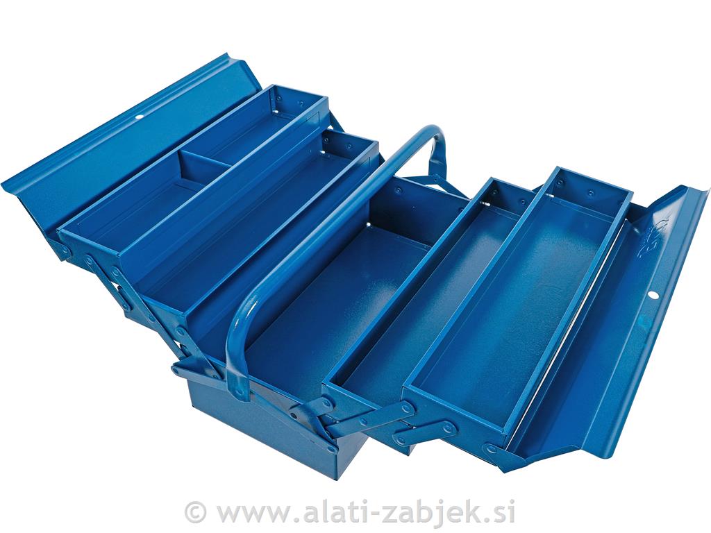 5-dijelna aluminijska kaseta za alat 430x 200 x 200 mm BGS TECHNIC