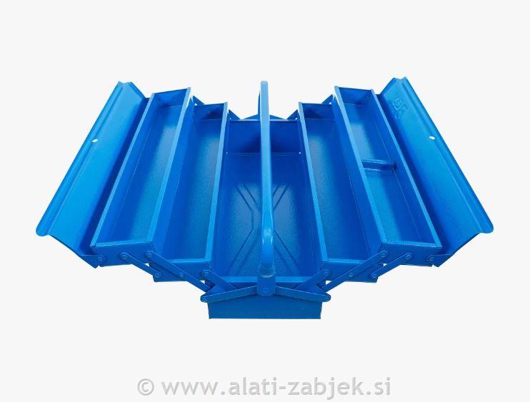 5-dijelna aluminijska kaseta za alat 530x 200 x 200 mm BGS TECHNIC