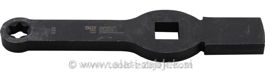 Udarni ključ E-tip E20 BGS TECHNIC