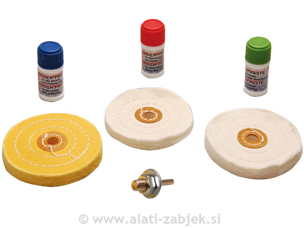 Polirni set za obradu tvrdih materijala,7-dijelni BGS TECHNIC