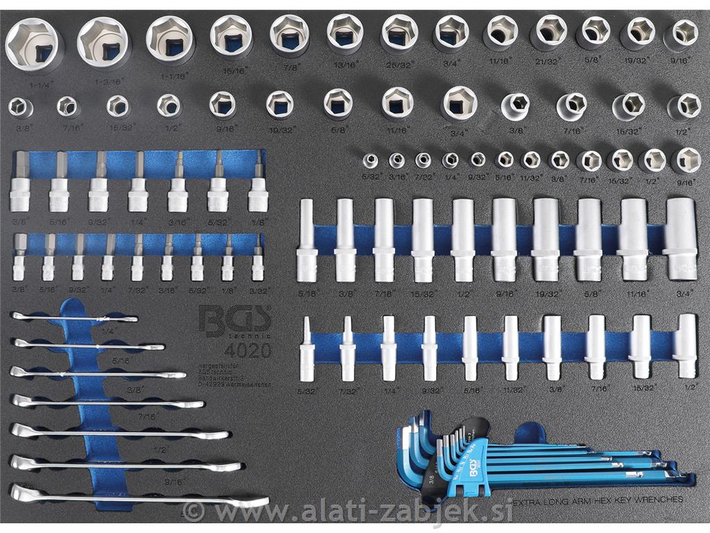 1/1 Garnitura nasadnih ključeva, nastavaka, imbusa i viličastih ključeva BGS TECHNIC