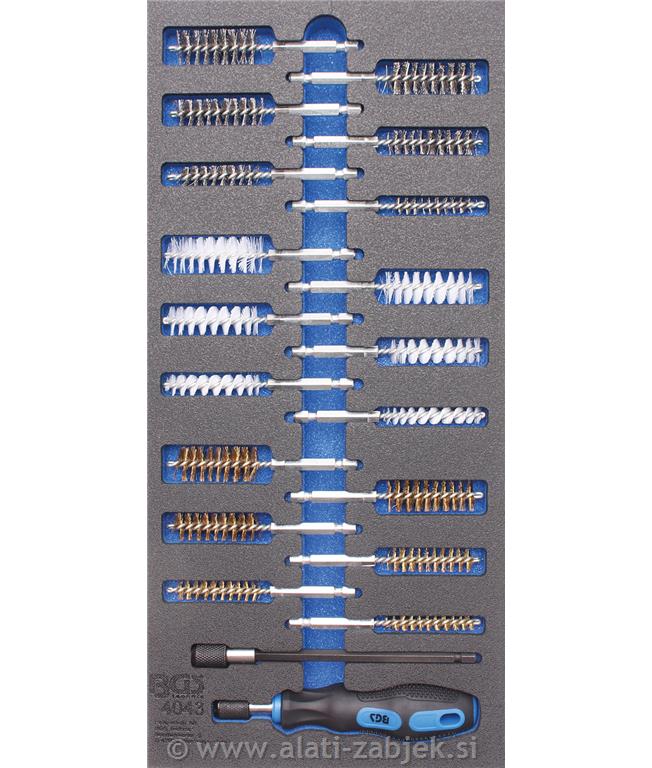 1/3 Garnitura nastavaka za čišćenje BGS TECHNIC