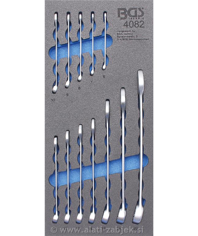 1/3 Garnitura viličasto-okastih ključeva, 12-dijelna BGS TECHNIC