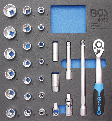 151-dijelna kolica s alatom BGS TECHNIC