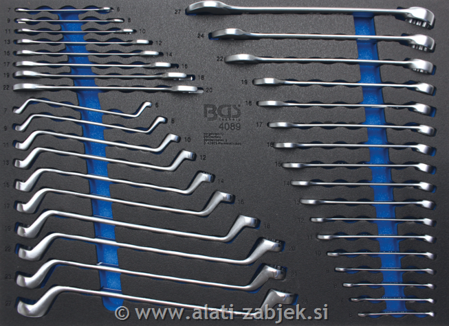 35-dijelni set viličasto-okastih ključeva 6- 27 mm BGS TECHNIC