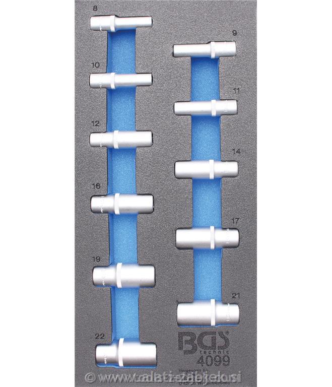 1/3 Garnitura colnih nasadnih ključeva (3/8), 11-dijelna BGS TECHNIC