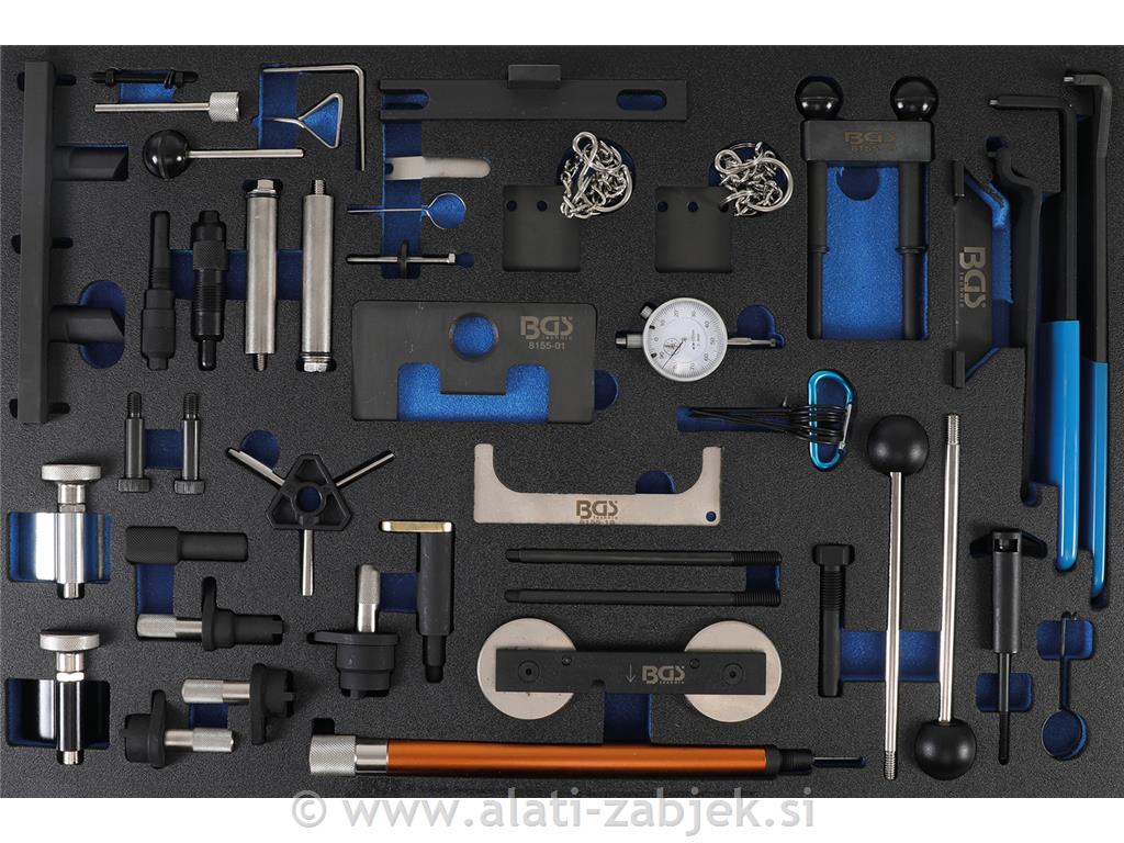 Set alata za blokadu motora za Ford, VAG, Mazda, Volvo BGS TECHNIC