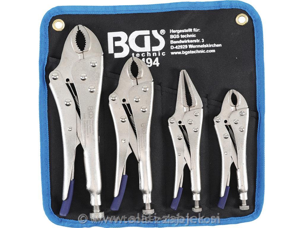 Set grip kliješta 125 mm, 150 mm, 180 mm, 250 mm BGS TECHNIC