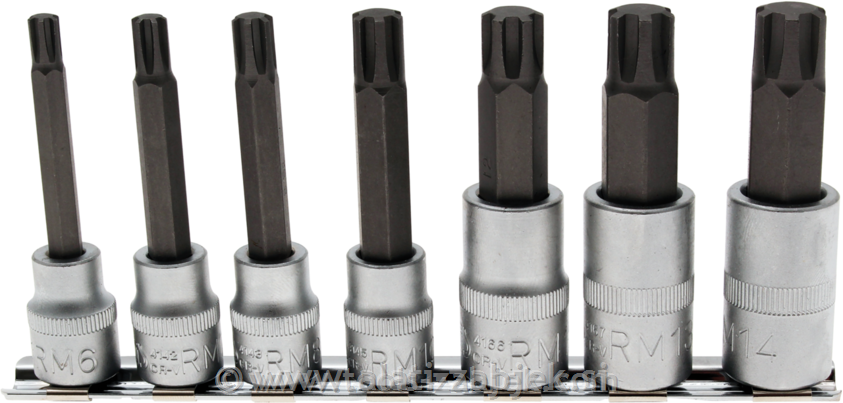 Set bit nasadnih ključeva 3/8 " / 1/2 " BGS TECHNIC