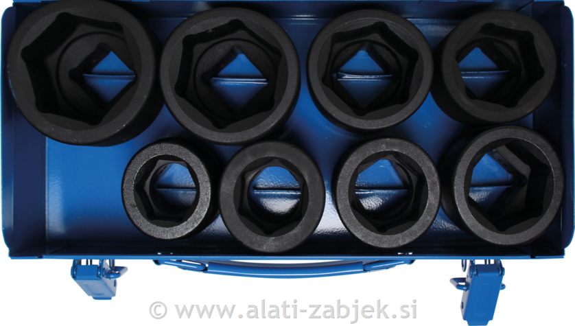 8-dijelni set nasadnih ključeva 1" 27 -50 mm BGS TECHNIC