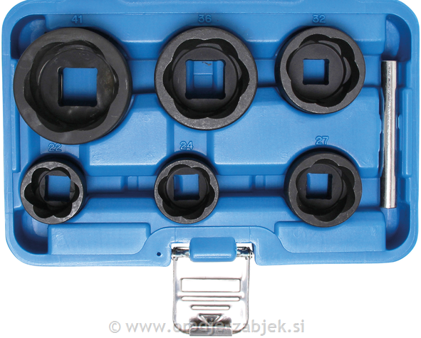 6-dijelni set ključeva 22 - 41 mm za oštećene vijke i matice BGS TECHNIC