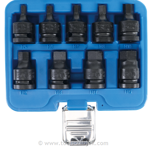 9-dijelni set nasadnih ključeva 12.5 mm1/2" BGS TECHNIC