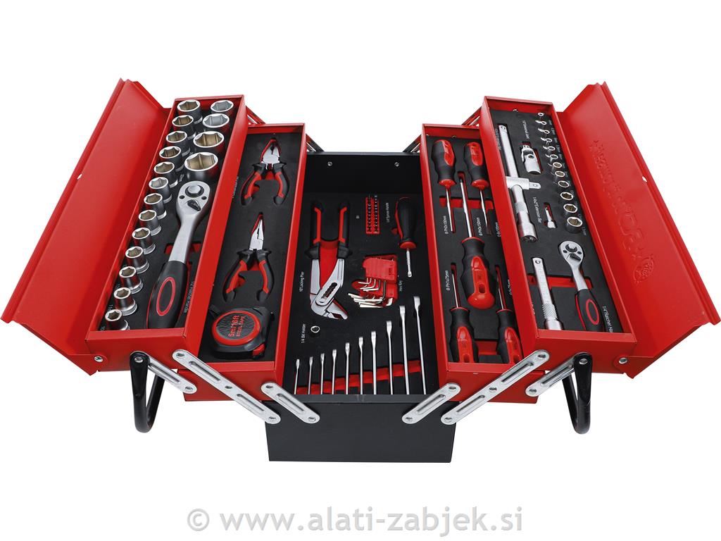 86 -djelni set alata u metalnoj kutiji BGS TECHNIC