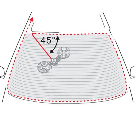 Profesionalni alat za uklanjanje vjetrobranskog stakla BGS TECHNIC