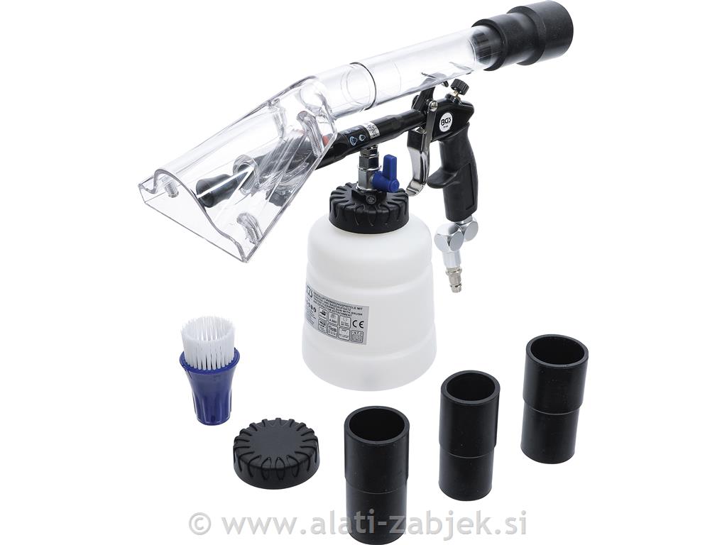 Pištolj za čišćenje Twister s četkom i nastavkom za odsisavanje BGS TECHNIC