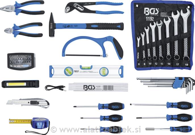 Kovčeg sa 66-dijelnim setom alata BGS TECHNIC