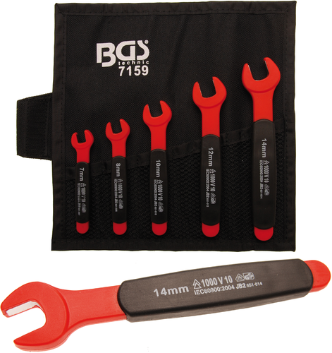 VDE jednostrani ključevi 7-14 mm BGS TECHNIC