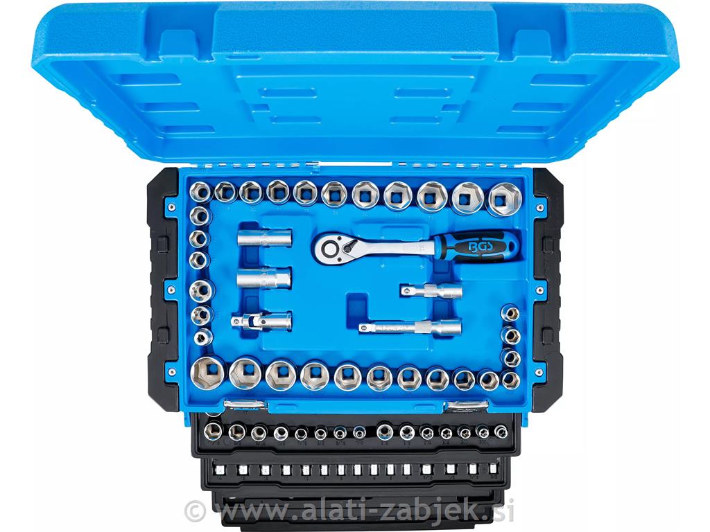 Set šesterokutnih utičnih ključeva metričke i inčne BGS TECHNIC