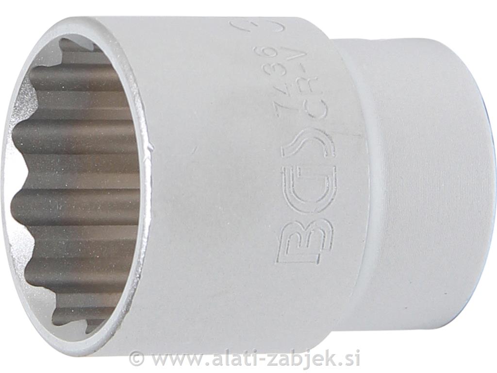 3/4" gedora 12-ivični, 36 mm BGS TECHNIC