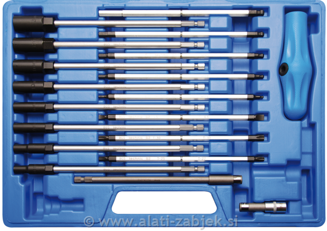 19-dijelni set odvijača TORX T-ručka BGS TECHNIC
