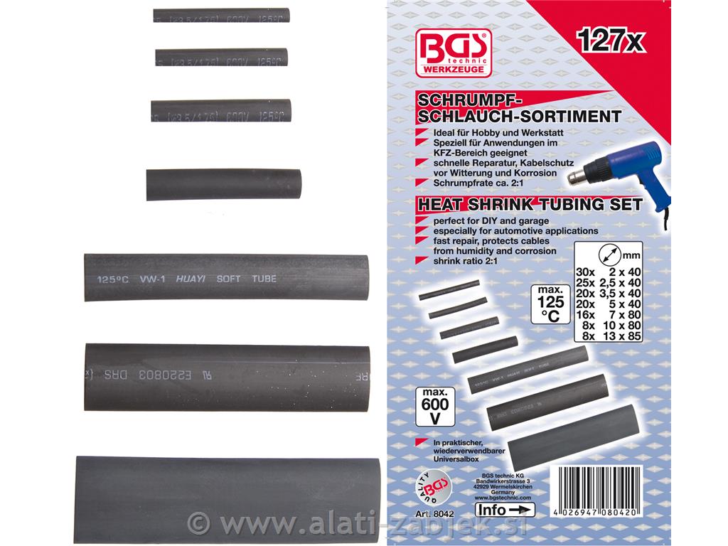 Set vezica BGS TECHNIC