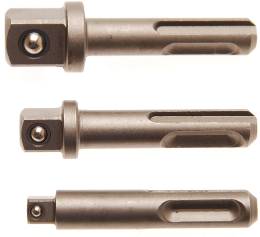 3-dijelni set reduktora SDS 1/4", 3/8",1/2" BGS TECHNIC